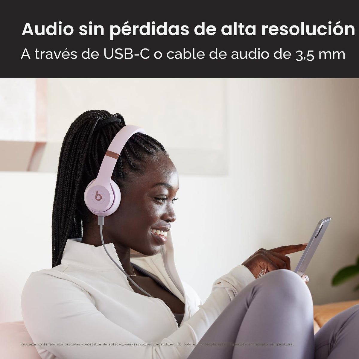 BEATS SOLO 4 – ROSADO NUBE 🎧