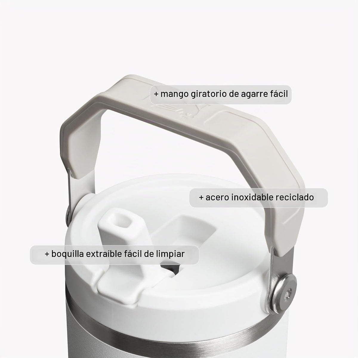🩷 STANLEY ICEFLOW 2.0 30 OZ – QUARTZ ROSE