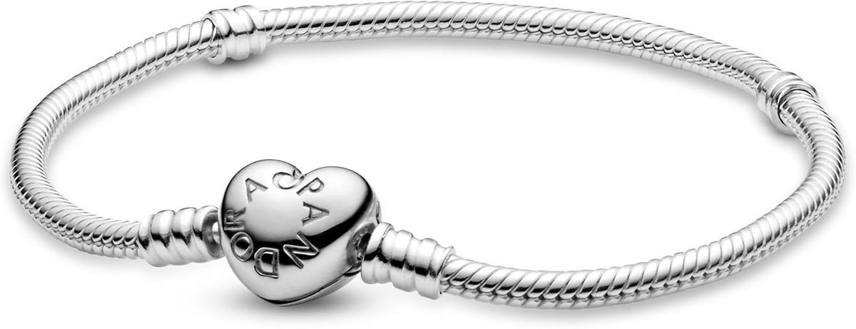 PANDORA MOMENTS – PULSERA CON CIERRE DE CORAZÓN