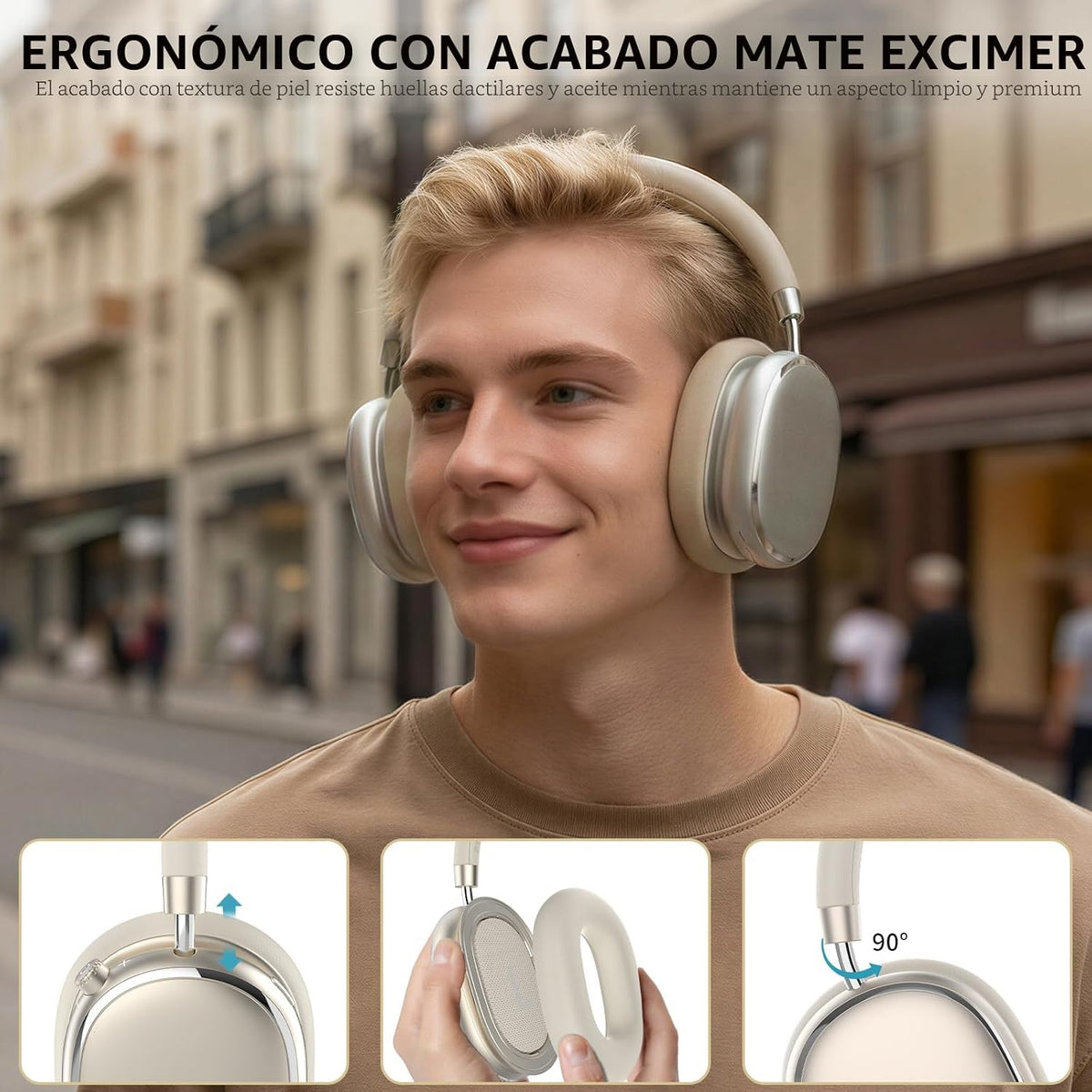 NC95 – AURICULARES INALÁMBRICOS CON CANCELACIÓN ACTIVA DE RUIDO 🎧